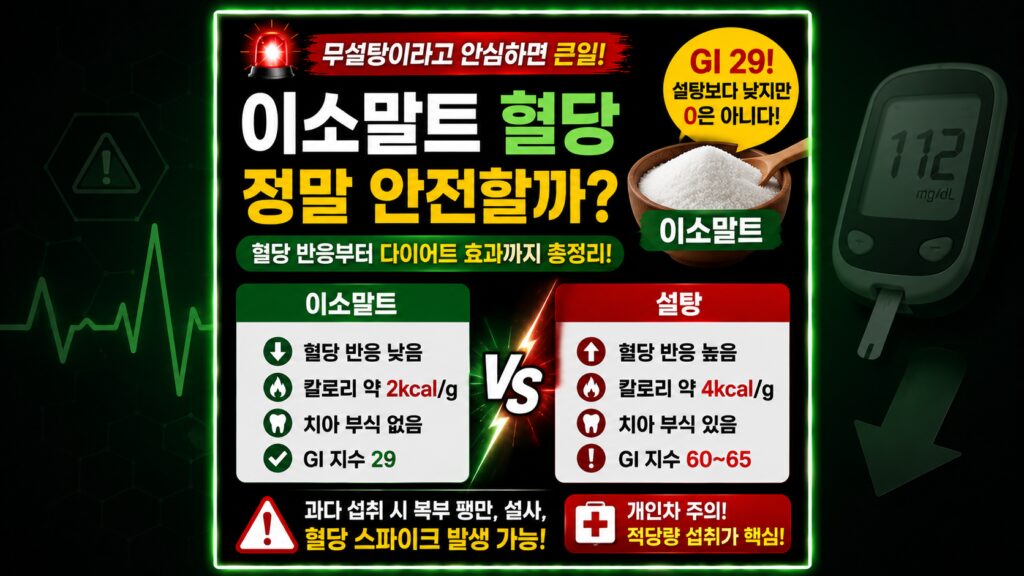 이소말트 혈당