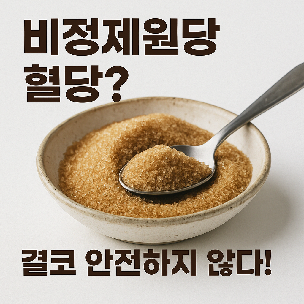 비정제원당 혈당