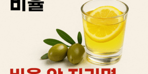 올리브레몬샷 비율