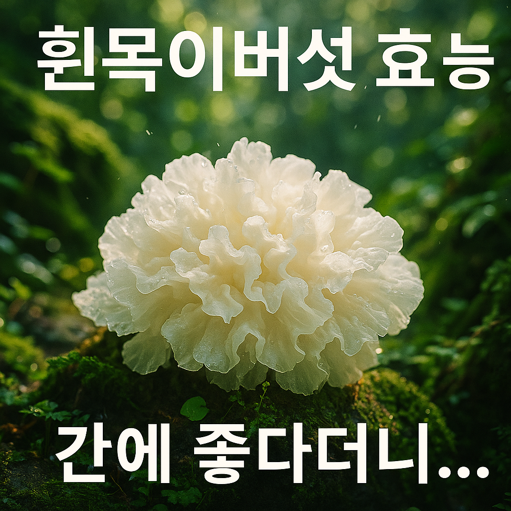 흰목이버섯 효능