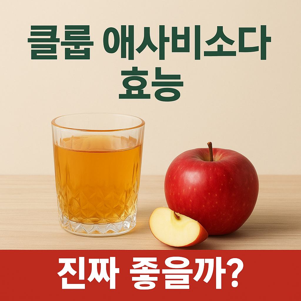 클룹 애사비소다 효능