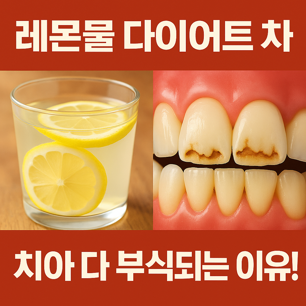 레몬물 다이어트 차