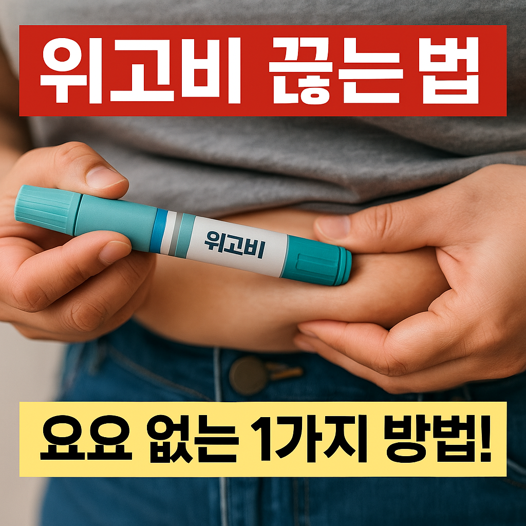 위고비 끊는법