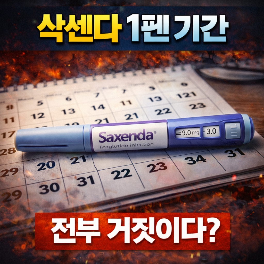 삭센다 1펜 기간