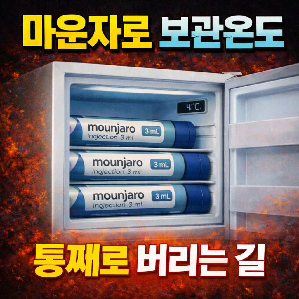 마운자로 보관온도