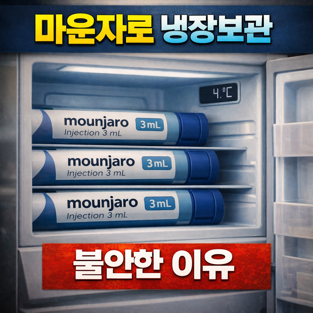 마운자로 냉장보관