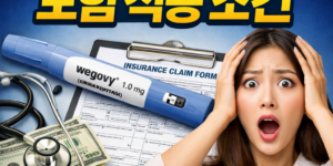 위고비 보험 적용 조건