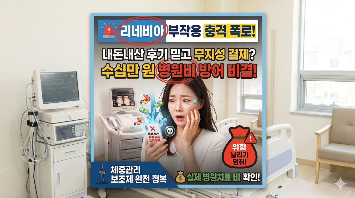 리네비아 부작용: 10만 원 버린 내돈내산 후기 충격 진실 🚨