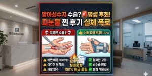 방아쇠수지증후군 수술 부작용 후기와 실비 보험 100% 환급 받는 방법 및 수술비 특약 보상액 비교 이미지