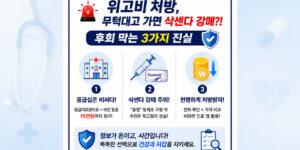 비만치료제 위고비 처방 시 병원의 삭센다 재고떨이 강매 상술을 피하고 야간 응급실 비용 폭탄을 방어하는 3가지 진실 및 비대면 진료 앱 가격 비교 활용법 인포그래픽 썸네일⁠